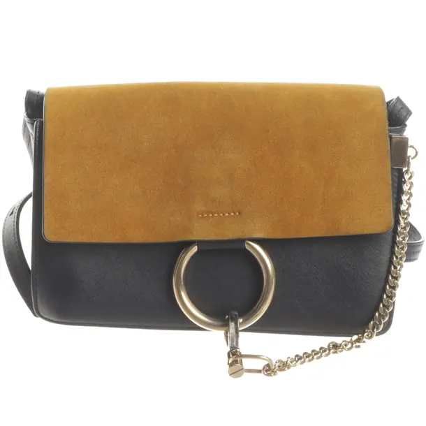 Schultertasche, in Braun, Leder, Chloé