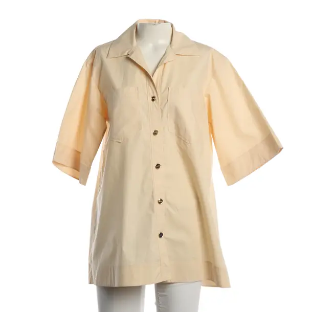 Blouse, in Nude, Cotton, Sandro
