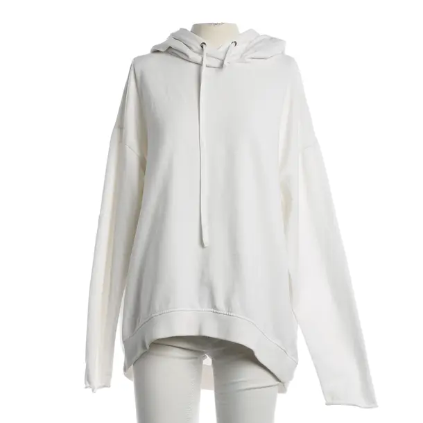 Hoodie, in Weiß, Baumwolle, Juvia