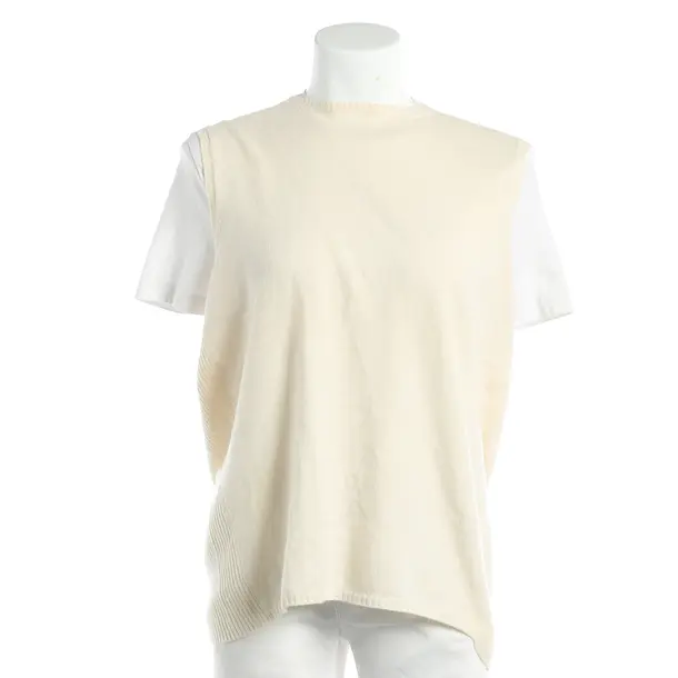 Sweater Vest, in Nude, Cotton, Jil Sander