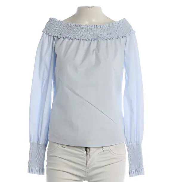 Blouse, in Light Blue, Cotton, Hugo Boss Red Label