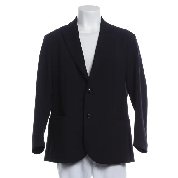 Blazer, in Navy, Polyester, Emporio Armani