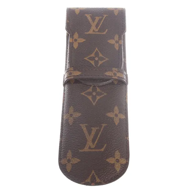 Case, in Brown, Leather, Louis Vuitton