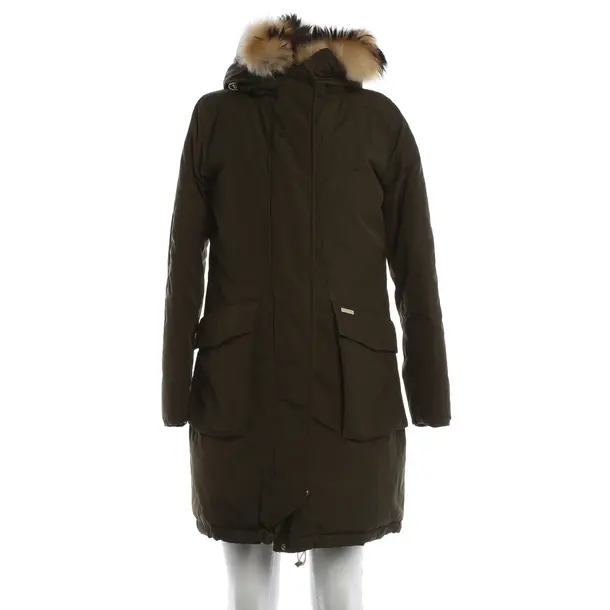 Wintermantel, in Braun, Polyester, Woolrich