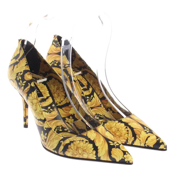 Pumps, in Gelb, Versace
