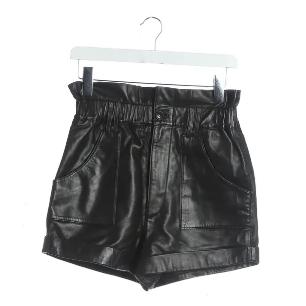 Shorts, in Black, Leder, Ba&sh