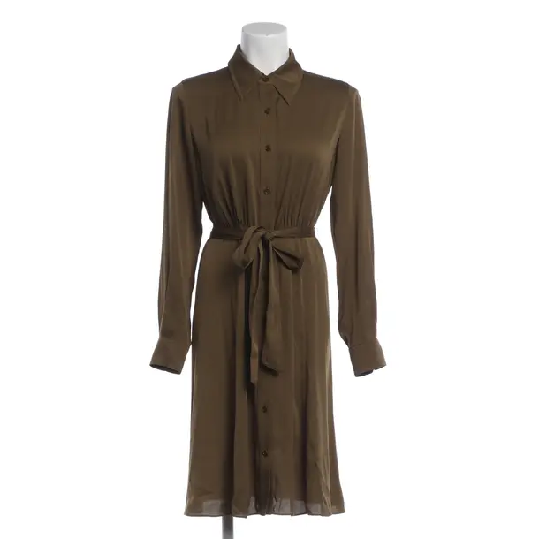 Kleid, in Olivgrün, Seide, Diane von Furstenberg
