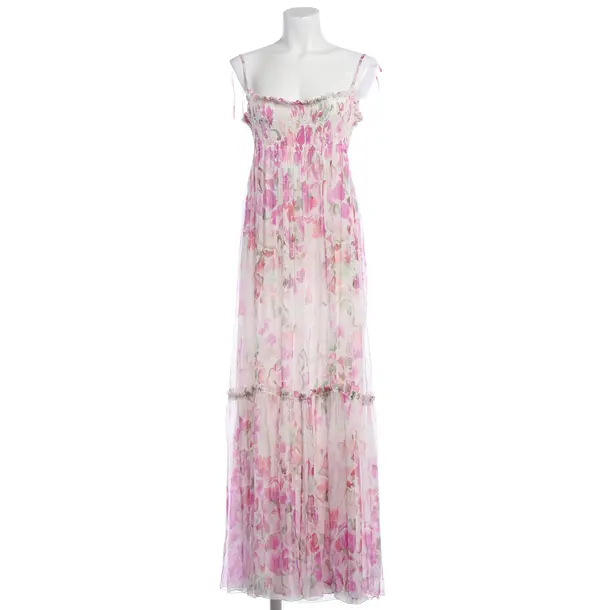 Dress, in Multicolored, Silk, Dondup