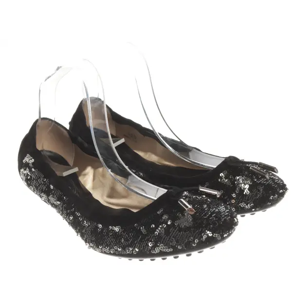 Ballet Flats, in Black, Tod´s