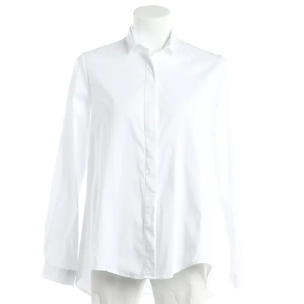 Bluse, in Weiß, Viskose, Soluzione