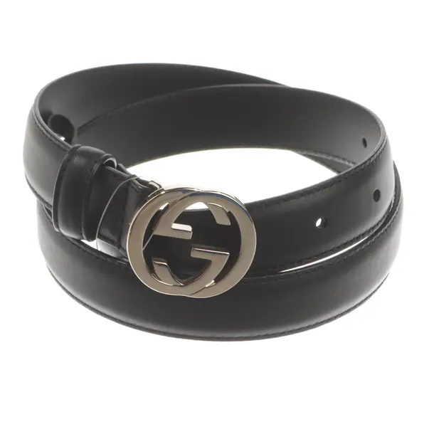 Belt, in Black, Leather, Gucci