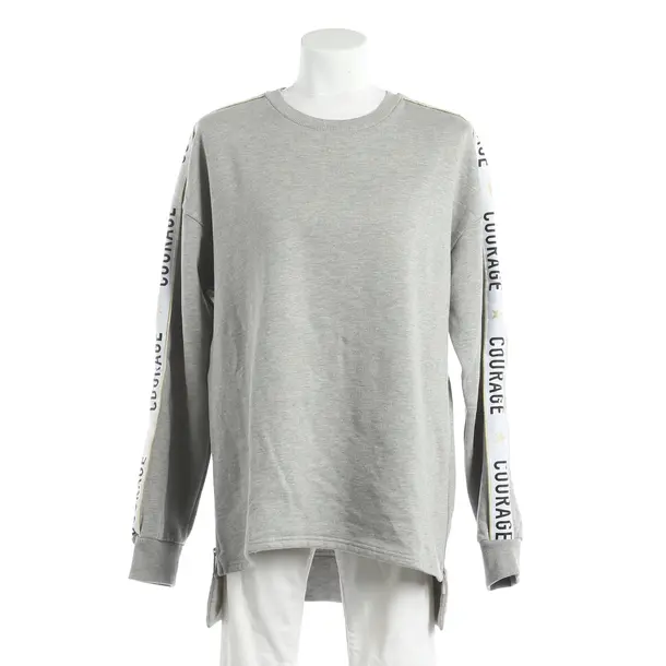 Felpa, in Grigio chiaro, Cotone, Coraggio quantistico
