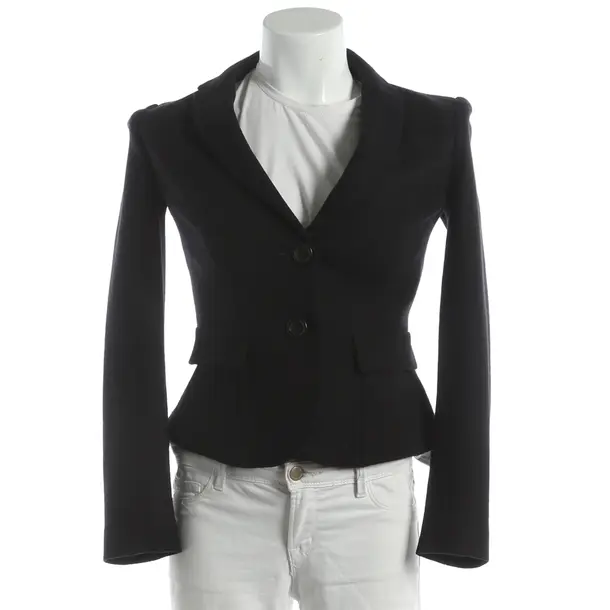 Blazer, in Black, Wool, Marc Cain