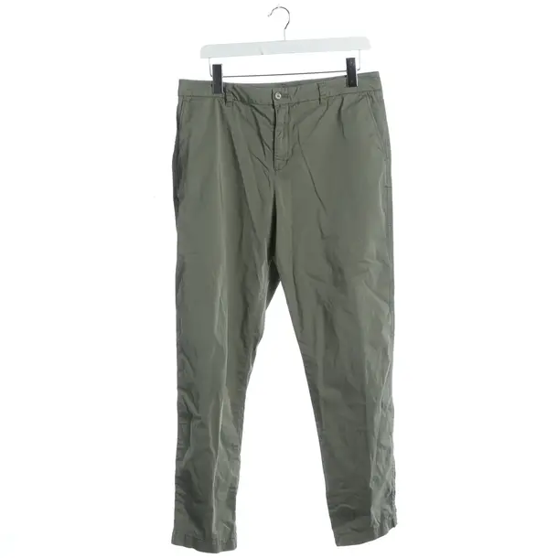 Pants, in Green, Cotton, Hugo Boss