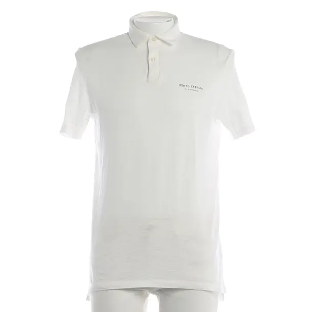 Polo Shirt, in White, Cotton, Marc O'Polo