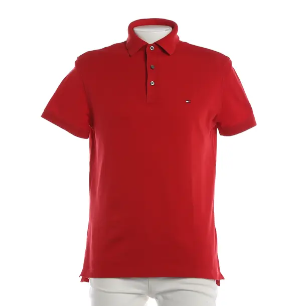 Polo Shirt, in Red, Cotton, Tommy Hilfiger
