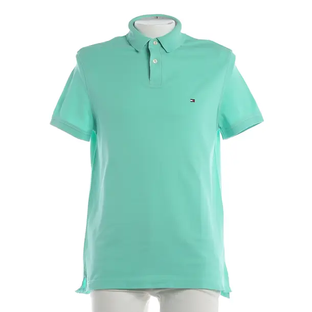 Polo Shirt, in Mint Green, Cotton, Tommy Hilfiger
