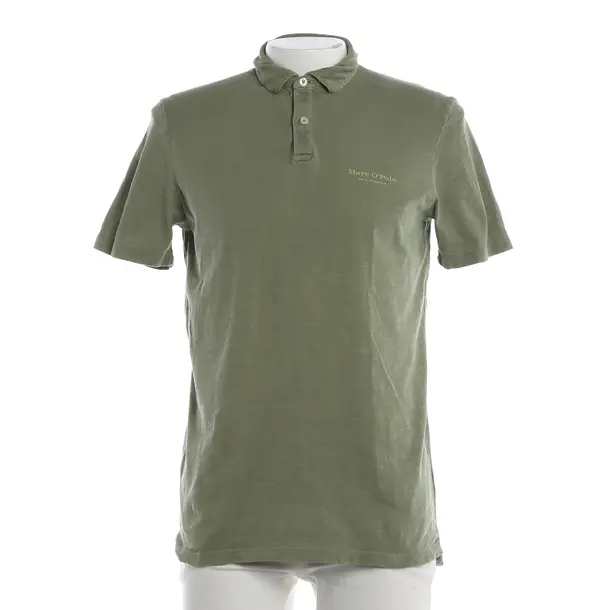 Poloshirt, in Hellgrün, Baumwolle, Marc O'Polo