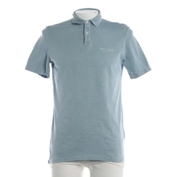Poloshirt, in Hellblau, Baumwolle, Marc O'Polo