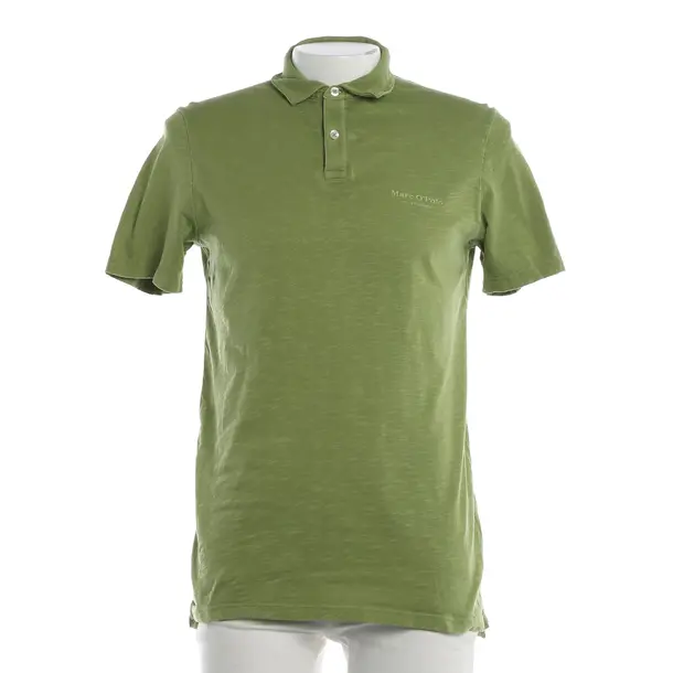 Poloshirt, in Grün, Baumwolle, Marc O'Polo