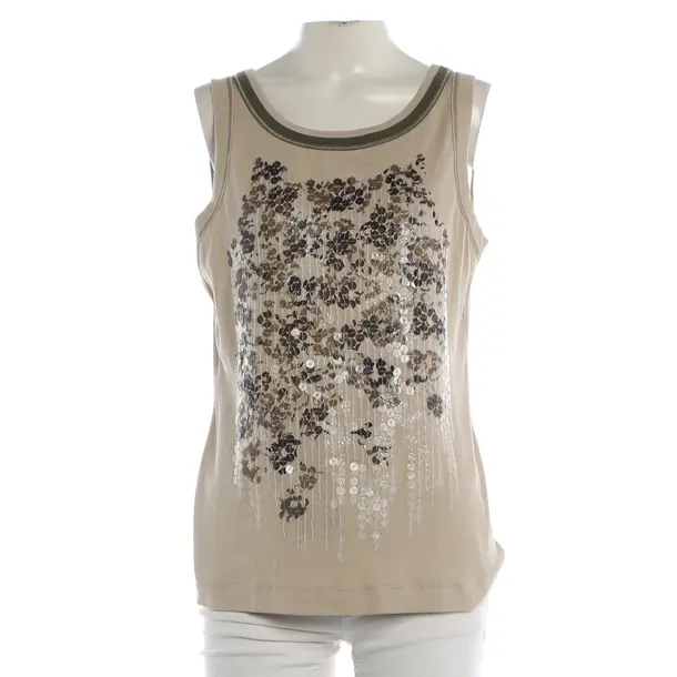 Top, in Hellbraun, Baumwolle, Marc Cain Sports