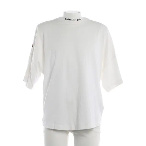 Shirt, in White, Cotton, Palm Angels