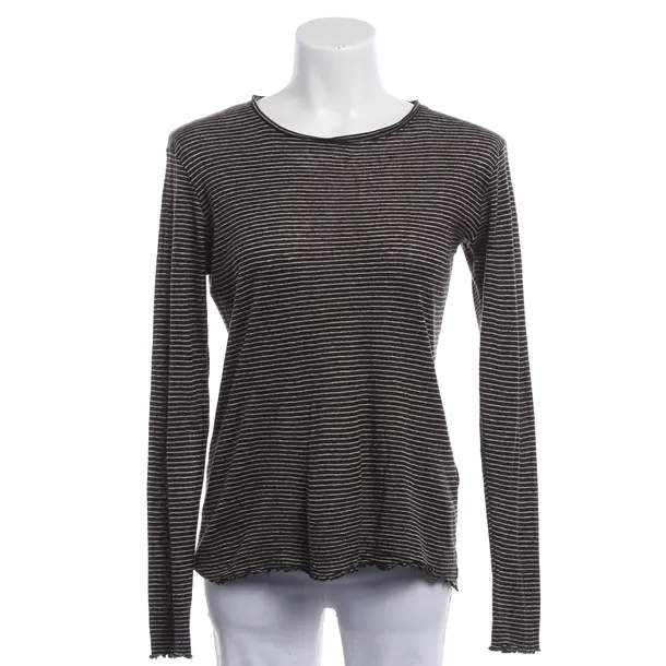 Long Sleeve Shirt, in Dark Brown, Lyocell, Closed