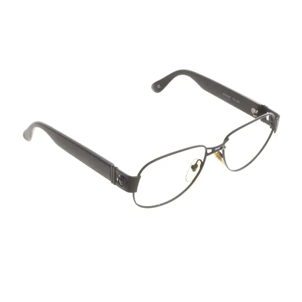 Brillengestell, in Schwarz, Metall (metallisch, metallisiert), Versace