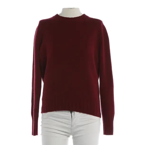Jumper, in Bordeaux, Cotton, Lunaria Cashmere