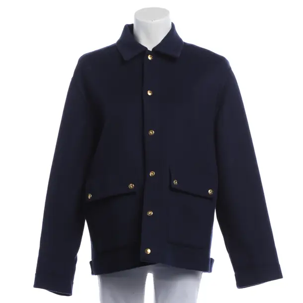 Mid-Season Jacket, in Blue, Cashmere, Céline