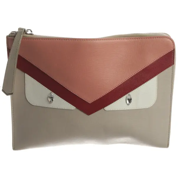 Clutch Bag, in Multicolored, Leather, Fendi