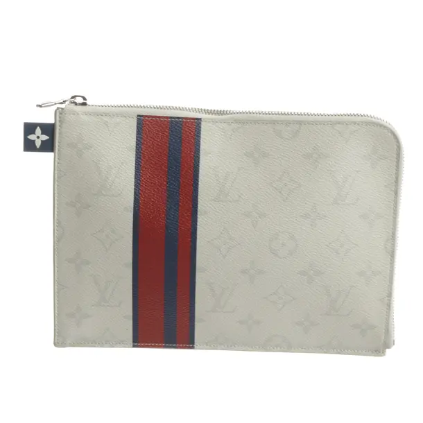 Clutch Bag, in Multicolored, Leather, Louis Vuitton