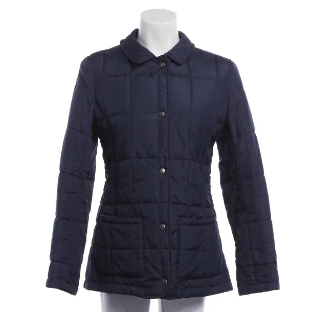 Mid-Season Jacket, in Blue, Polyester, Van Laack