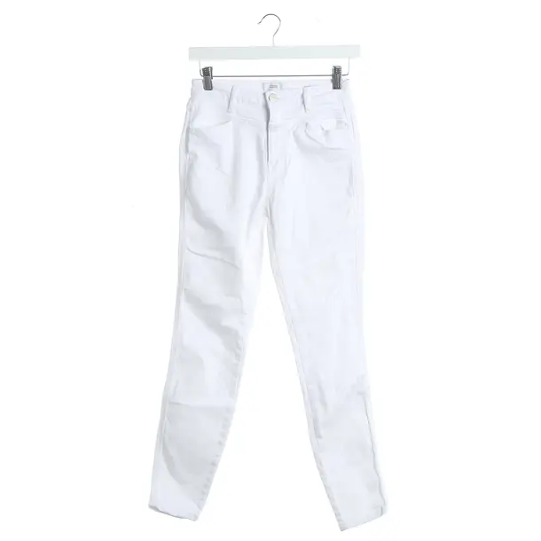 Slim Fit Jeans, in White, Cotton, Closed