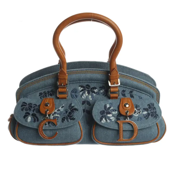 Borsetta, in Blu, Cotone, Dior