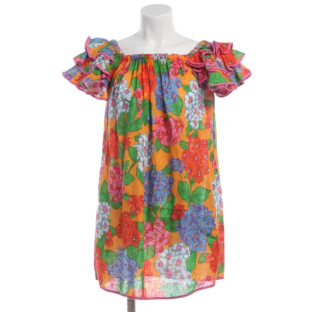 Dress, in Multicolored, Linen, Zimmermann