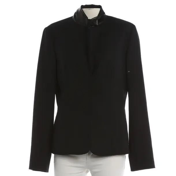 Mid-Season Jacket, in Black, Cotton, Jil Sander