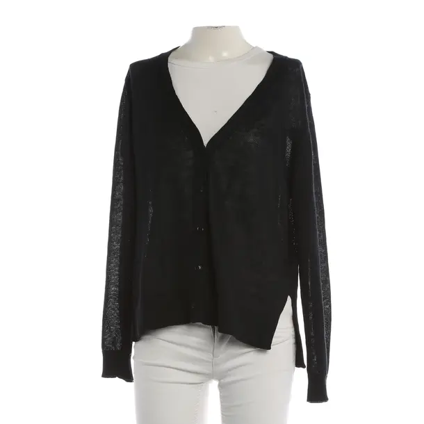 Cardigan, in Nero, Lino, Marc O'Polo