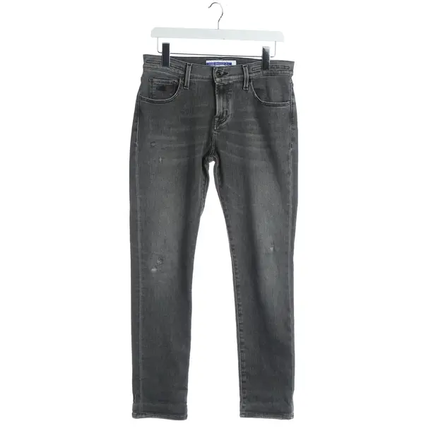 Jeans Straight Fit, in Dunkelgrau, Denim, Jacob Cohen