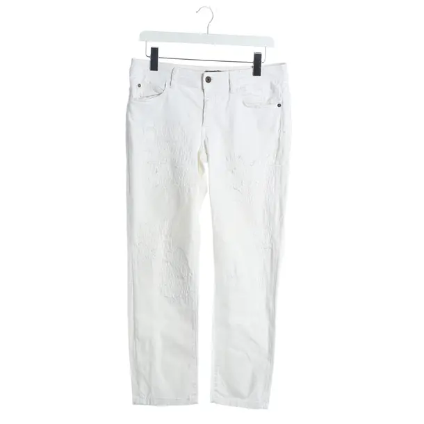 Pantaloni, in Bianco, Cotone, Solo Cavalli