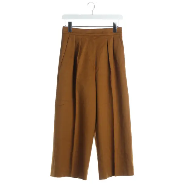 Hose, in Braun, Wolle, Max Mara