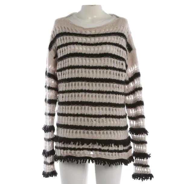 Pullover, in Beige, Wolle, Karl Lagerfeld
