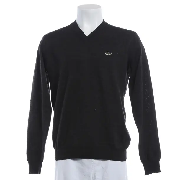 Maglione, in Nero, Lana, Lacoste