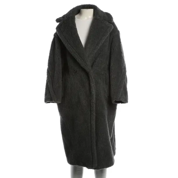 Wintermantel, in Grau, Wolle, Max Mara