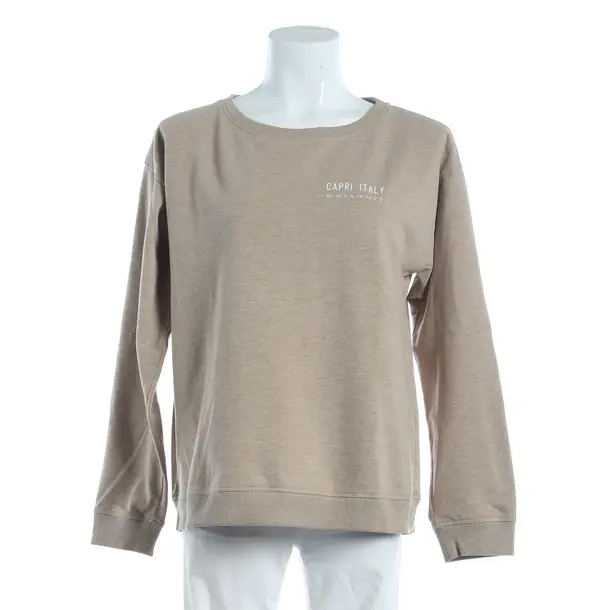 Sweatshirt, in Light Brown, Cotton, Juvia