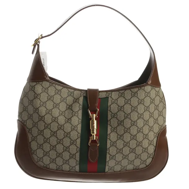 Handtasche, in Braun, Leder, Gucci