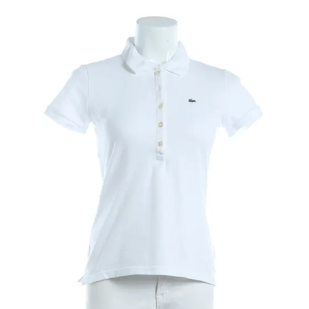 Polo Shirt, in White, Baumwolle, Lacoste