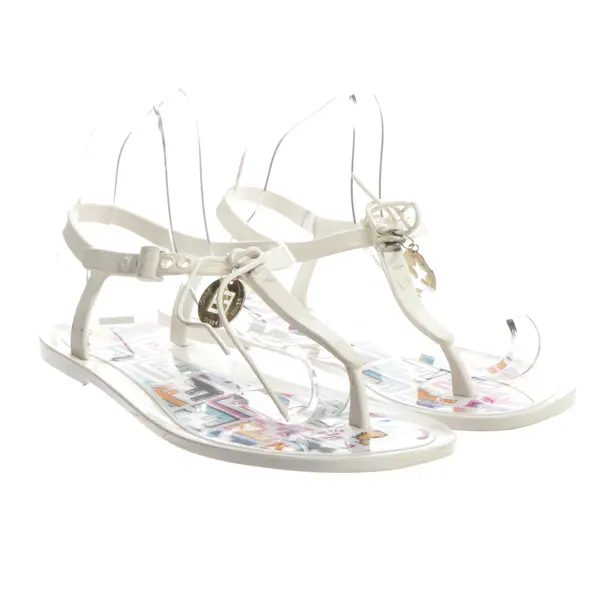 Sandalen, in Weiß, Fendi
