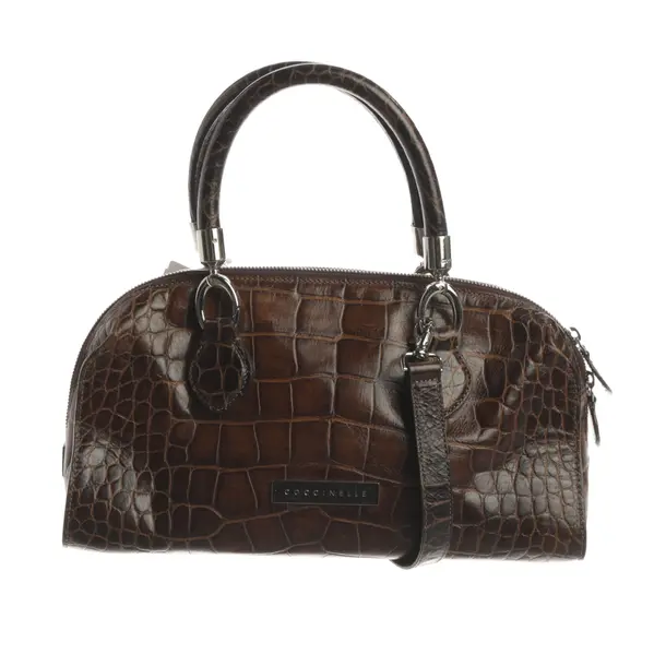 Handtasche, in Braun, Leder, Coccinelle
