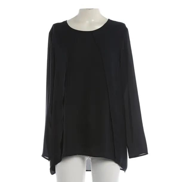 Blouse, in Navy, Polyester, Steffen Schraut